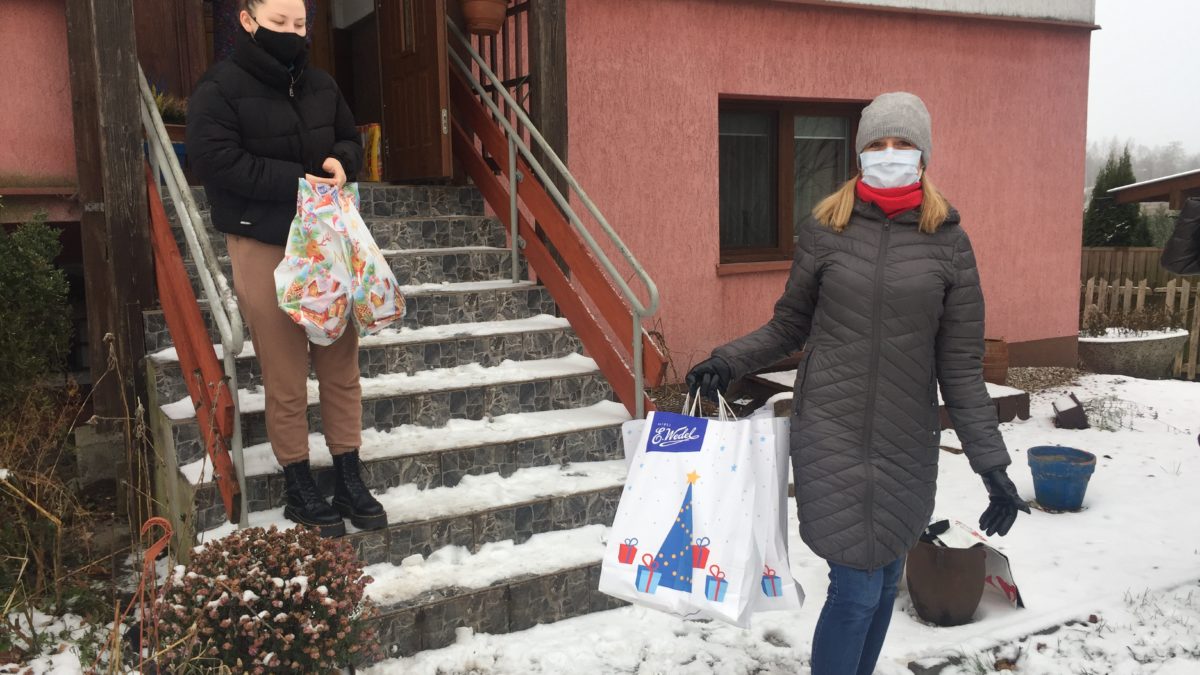 Akcja pomocowa choroszczańskich seniorów