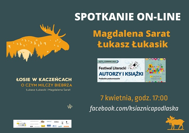 Spotkanie on-line z Łukaszem Łukasikiem i Magdaleną Sarat