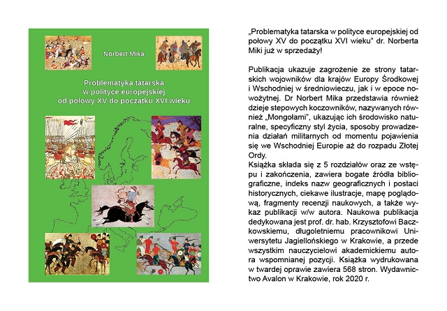 Promocja książki o Tatarach