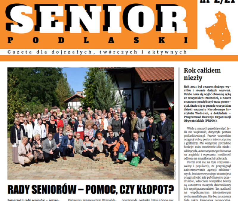 Gazeta „Senior Podlaski” – Rok całkiem niezły