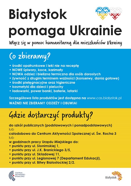 Jak pomagać Ukrainie w Białymstoku
