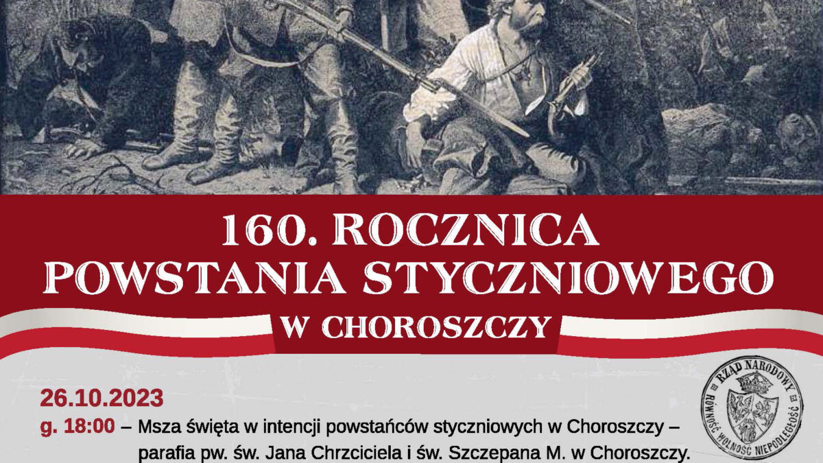 Zarys dziejów Powstania Styczniowego na obszarze między Surażem i Choroszczą